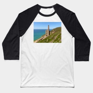 Wheal Coates, Cornwall Baseball T-Shirt